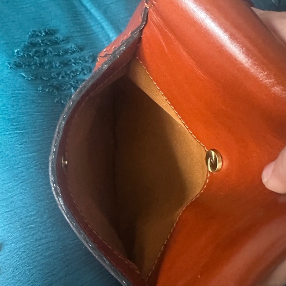 Patricia Nash Brown Crossbody Bag with Colorful Floral Design - Picture 9 of 9